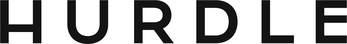 Hurdle Logo - Full Black