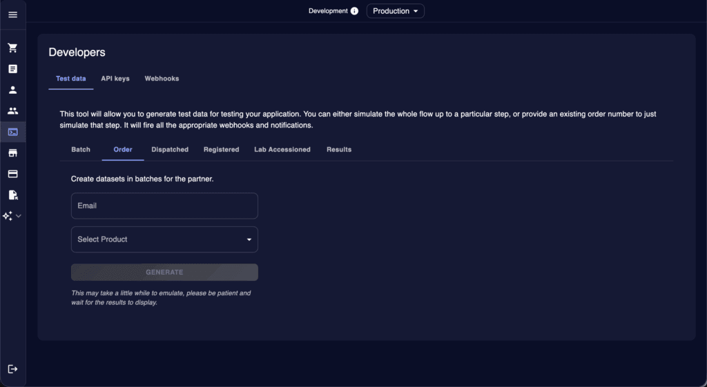 Developer experience UI